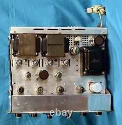 H. H. Scott LK-48 Integrated Stereo Tube Amplifier Working Condition Read Below