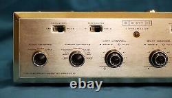 H. H. Scott LK-48 Integrated Stereo Tube Amplifier Working Condition Read Below