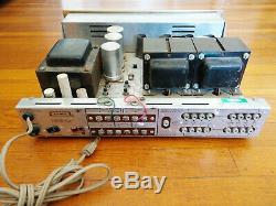 H. H. Scott LK-72 Tube Integrated Amplifier with Phono (299b)- Works, Needs Tubes