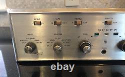 H. H. Scott Stereomaster 299-D Matsushita Tube Integrated Amplifier #214978