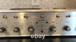 H. H. Scott Stereomaster 299-D Matsushita Tube Integrated Amplifier #214978