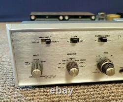H. H. Scott Stereomaster LK-72-B Tube Integrated Amplifier Pre-Amp Vintage
