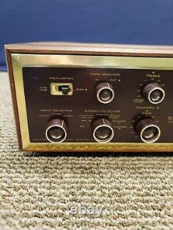 H. H. Scott Stereomaster Tube Pre-Amplifier Amplifier Integrated LK-72