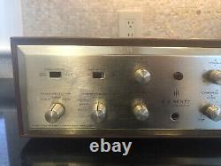 H. H. Scott Type 222C Stereo Tube Integrated Amplifier Perfect Working Condition