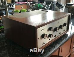 Harman Kardon A300 Stereo Tube Amp 1959/1960 orig. Wood case VG+/Exc. Used cond