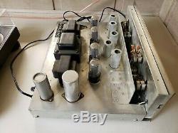 Harman Kardon A300 vintage tube amplifier Telefunken preamp tubes serviced