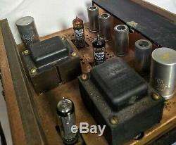 Harman Kardon Ax20 Nocturnes Vacuum Tube Integrated Amp Amplifier, Untested