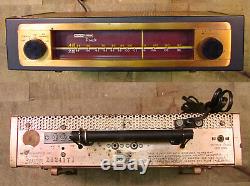 Harman Kardon C100 Melody mono tube integrated amplifier and T120 Rondo AM/FM
