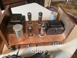 Harman Kardon RARE HK-20 Mono Amplifiers 6BQ5 Working L@@k SAMS included