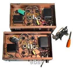 Harman Kardon RARE HK-20 Mono Amplifiers 6BQ5 Working L@@k SAMS included