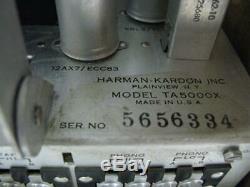 Harman Kardon TA5000X Festival III 17 Tube Integrated Amp & Tuner Video Test
