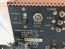 Harman Kardon Trend C-300 Tube Amplifier Integrated Turns On