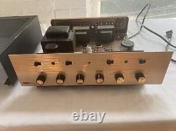 Harman Kardon Trio A-224 Stereo Tube Integrated Amp PP EL84 Needs Tubes