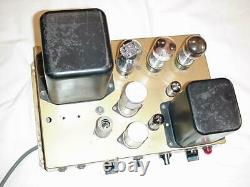 Heathkit A9 integrated tube audio amplifier hifi guitar amp 1950s works well