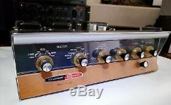 Heathkit AA-100 Vintage Tube Amplifier Very Beautiful Condition See Demo