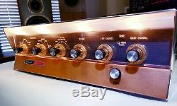 Heathkit AA-100 Vintage Tube Amplifier Very Beautiful Condition See Demo