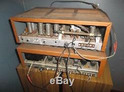 Heathkit AJ-32 Tube Stereo Tuner With AA-100 tube stereo integrated amplifier