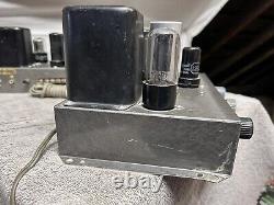 Heathkit A-7 Mono Tube Integrated Amplifier Pair For PARTS/REPAIR. UNTESTED
