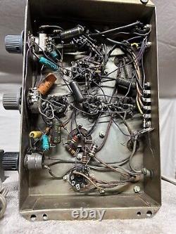 Heathkit A-7 Mono Tube Integrated Amplifier Pair For PARTS/REPAIR. UNTESTED