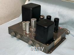 Heathkit A-9C Integrated Tube Amplifier, Works and Sounds Good