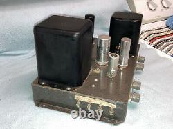 Heathkit A-9C Integrated Tube Amplifier, Works and Sounds Good