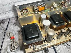 Heathkit Daystrom AA-151 Integrated Stereo Tube Amplifier Audio Equipment Vintag