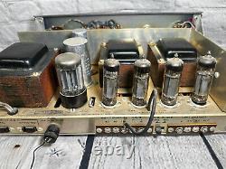 Heathkit Daystrom AA-151 Integrated Stereo Tube Amplifier Audio Equipment Vintag