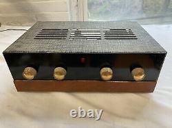 Heathkit EA-2 Mono Integrated Tube Amplifier Works Recapped