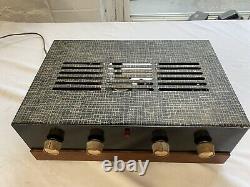 Heathkit EA-2 Mono Integrated Tube Amplifier Works Recapped