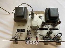 Heathkit EA-2 Mono Integrated Tube Amplifier Works Recapped