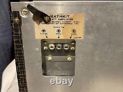 Heathkit EA-3 Integrated Mono Tube Amplifier Orig. (2) Available Work/Unrestored