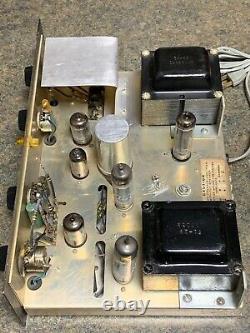 Heathkit EA-3 Mono Tube Amp Integrated Amplifier Working