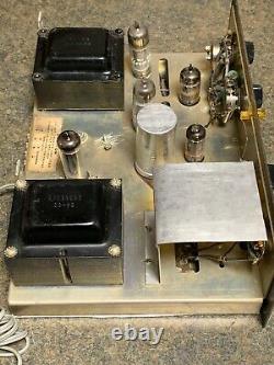 Heathkit EA-3 Mono Tube Amp Integrated Amplifier Working