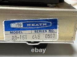 Heathkit Model AA-151 Integrated Tube Amplifier + AJ-11 Tuner RARE SET SEE VIDEO