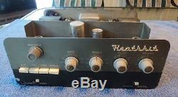 Heathkit Of England Tube Amplifier Extremely Rare Model S-88 Rogers Tube Amp