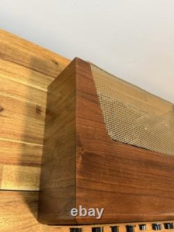 Hh Scott 222B Tube Integrated Power Stereo Amplifier Phono Wooden Case Audio