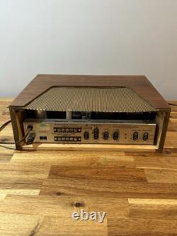Hh Scott 222B Tube Integrated Power Stereo Amplifier Phono Wooden Case Audio