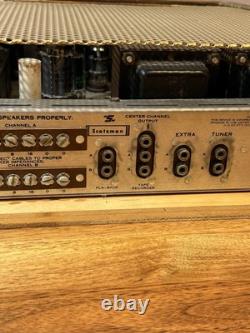 Hh Scott 222B Tube Integrated Power Stereo Amplifier Phono Wooden Case Audio
