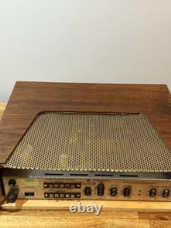 Hh Scott 222B Tube Integrated Power Stereo Amplifier Phono Wooden Case Audio