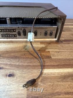 Hh Scott 222B Tube Integrated Power Stereo Amplifier Phono Wooden Case Audio