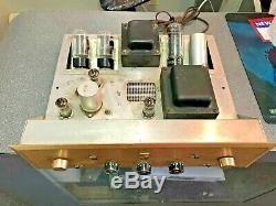 Hh Scott 99c Mono Integrated Amplifier, Tube, 1957-1958 USA Made