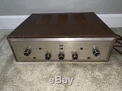 Hh Scott Scottsman 99d Vintage Tube Stereo Amp Amplifier Parts Project Nice Rare