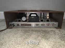 Hh Scott Scottsman 99d Vintage Tube Stereo Amp Amplifier Parts Project Nice Rare