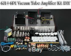 HiFi 6P1 Vacuum Tube Amplifier Stereo Class A Single-ended Power Amp DIY KIT