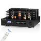 Hifi Bluetooth 5.0 Tube Amplifier Integrated Power Amp With Coax/opt Usb Player