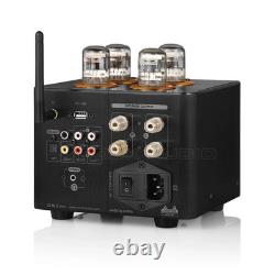HiFi Bluetooth Valve Tube Amplifier Optical/Coaxial Integrated Amp AudioReceiver