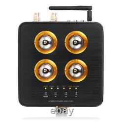 HiFi Bluetooth Valve Tube Amplifier Optical/Coaxial Integrated Amp AudioReceiver