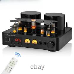 HiFi Hybird Stereo Valve Tube Amplifier Bluetooth 5.0 Audio Receiver COAX / OPT