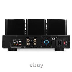 HiFi Hybrid Tube Amplifier Bluetooth Receiver Integrated Power Amp for Speakers