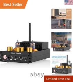 HiFi Stereo Bluetooth 5.0 Tube Amplifier MM Phono Amp 320W Power